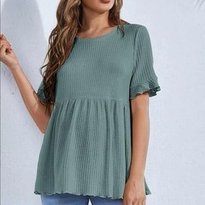 Peplum Maternity Tee
